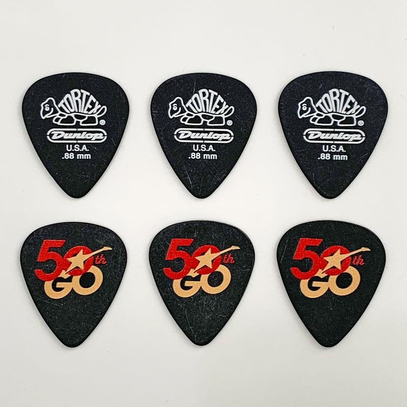 Dunlop (Jim Dunlop) IKEBE 50TH PICK-TIN 50周年記念限定デザイン