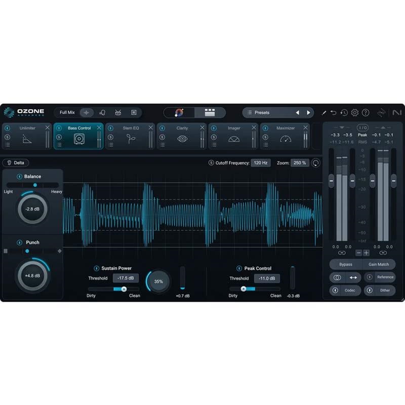 iZotope Ozone 12 Advanced (アイゾトープ)(オゾン12)(マスタリング)(オンライン納品)(2時間以内に納品) 画像1