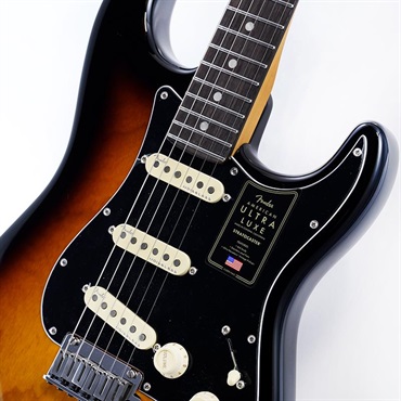Fender USA American Ultra Luxe Stratocaster (2-Color Sunburst/Rosewood)  【B級特価】 画像3