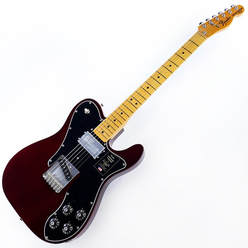 Fender USA American Vintage II 1977 Telecaster Custom (Wine/Maple