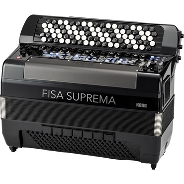 KORG 【予約商品・2025年秋頃発売予定】FISA SUPREMA BUTTON ボタン式 電子アコーディオン (FSUP-B MBK) AERO DIGITAL INSTRUMENT コルグ フィサ スプレーマ クロマチック 画像2