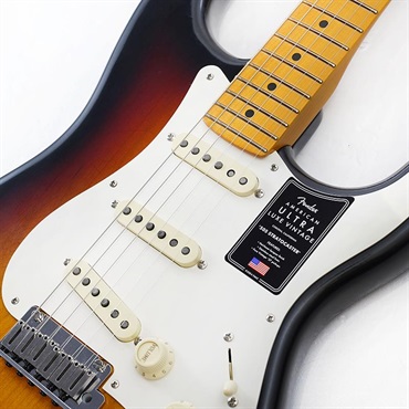 Fender USA American Ultra Luxe Vintage '50s Stratocaster (3-Color Sunburst/Maple) 【The Autumn Winter 2025 Campaign】 画像3