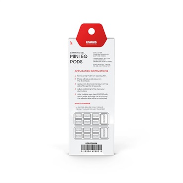 EVANS EQPODS-MINI [Drum Damper Gels] 画像4