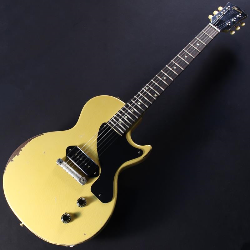 Gibson Murphy Lab 1957 Les Paul Junior Single Cut TV Yellow Heavy Aged #742495 画像1