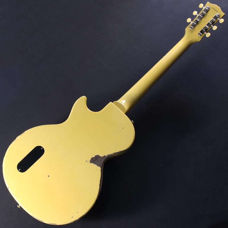 Gibson Murphy Lab 1957 Les Paul Junior Single Cut TV Yellow Heavy Aged #742495 画像5
