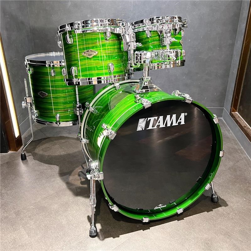 TAMA Starclassic Walnut/Birch 4pc Drum Kit - Lacquer Shamrock