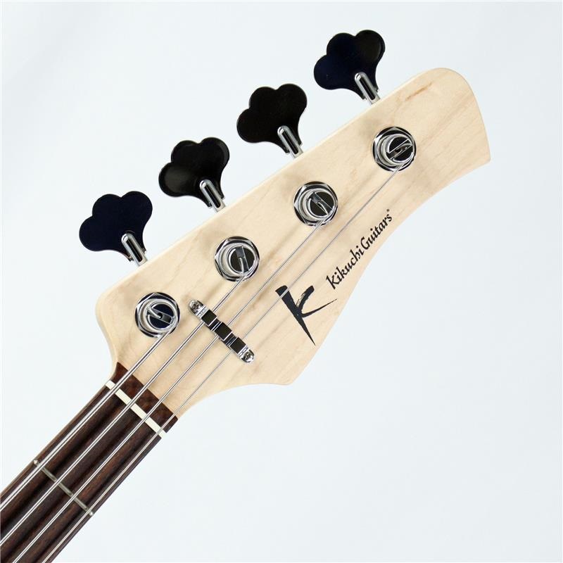 Kikuchi Guitars Hermes Series RV4 (Trans Black) 画像3