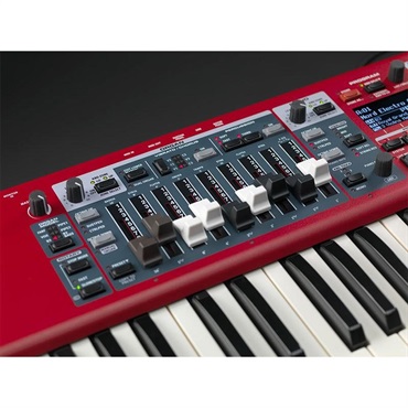 Nord（CLAVIA） Nord Electro 6D 61+専用ソフトケースセット レインカバー付き ノードエレクトロ 61鍵 セミウェイト・ウォーターフォール鍵盤 画像3