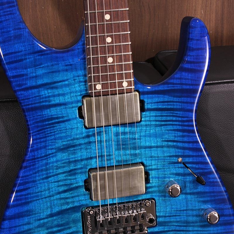 Tom Anderson Angel Flame Maple Top on Limba Bora to Transparent Blue Burst Round Edge SN. 07-25-25N 画像4