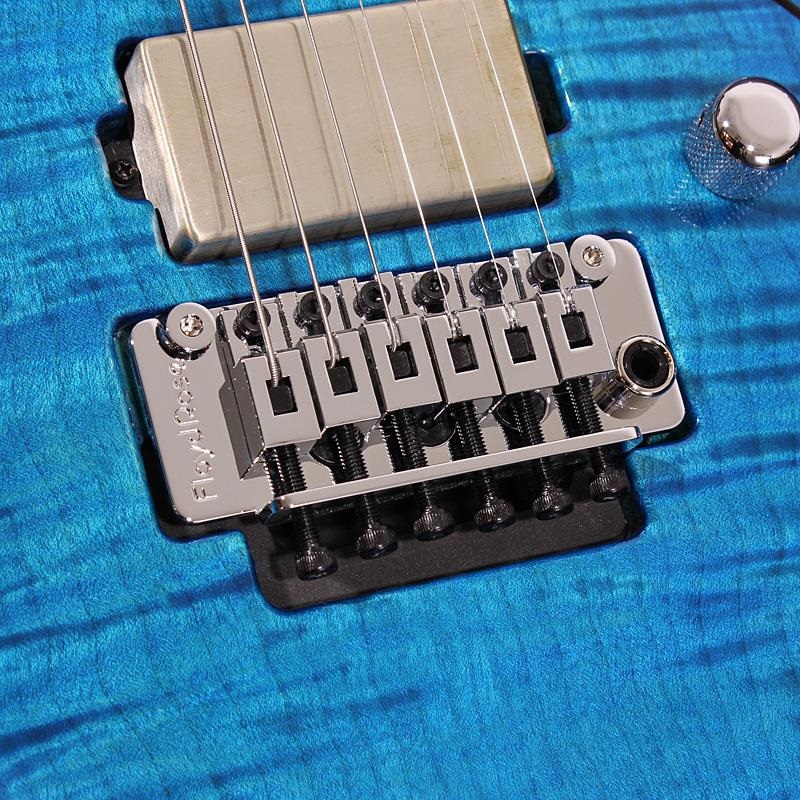 Tom Anderson Angel Flame Maple Top on Limba Bora to Transparent Blue Burst Round Edge SN. 07-25-25N 画像5