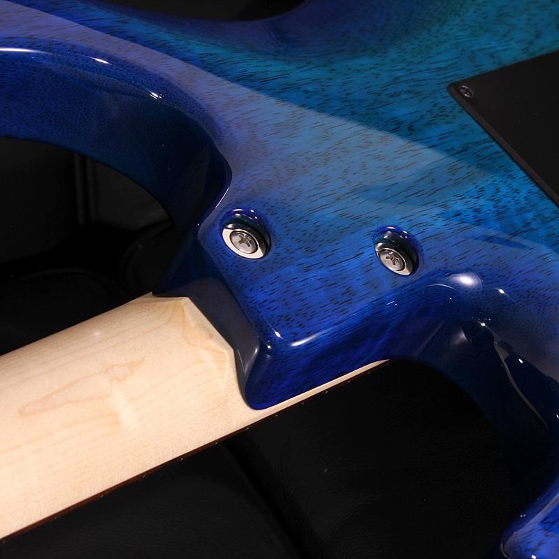 Tom Anderson Angel Flame Maple Top on Limba Bora to Transparent Blue Burst Round Edge SN. 07-25-25N 画像7