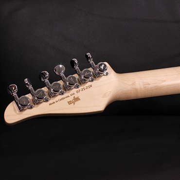 Tom Anderson Angel Flame Maple Top on Limba Bora to Transparent Blue Burst Round Edge SN. 07-25-25N 画像10