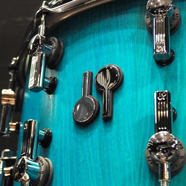 SONOR USED 中古 SQ2 System Snare Drum - Beech Thin 14×8 - Vintage Azule - 画像2