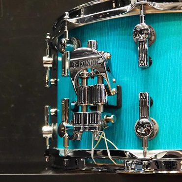 SONOR USED 中古 SQ2 System Snare Drum - Beech Thin 14×8 - Vintage Azule - 画像5