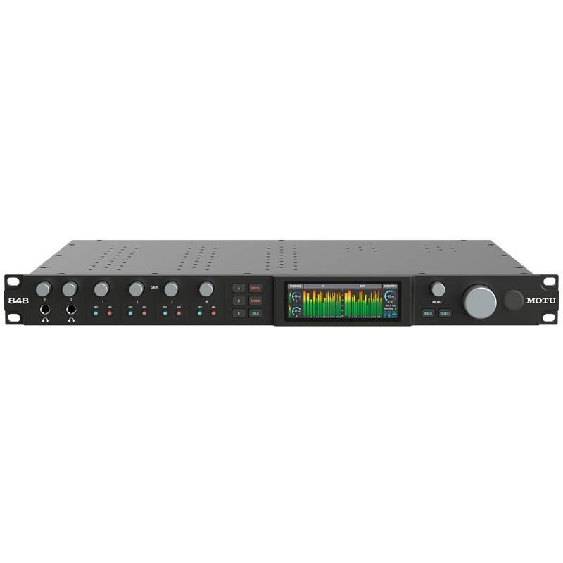 MOTU 848 【予約商品・9月下旬発売予定】(モツ)(オーディオインターフェイス)(サンダーボルト4)(USB4)(DSPミキシング) 画像1