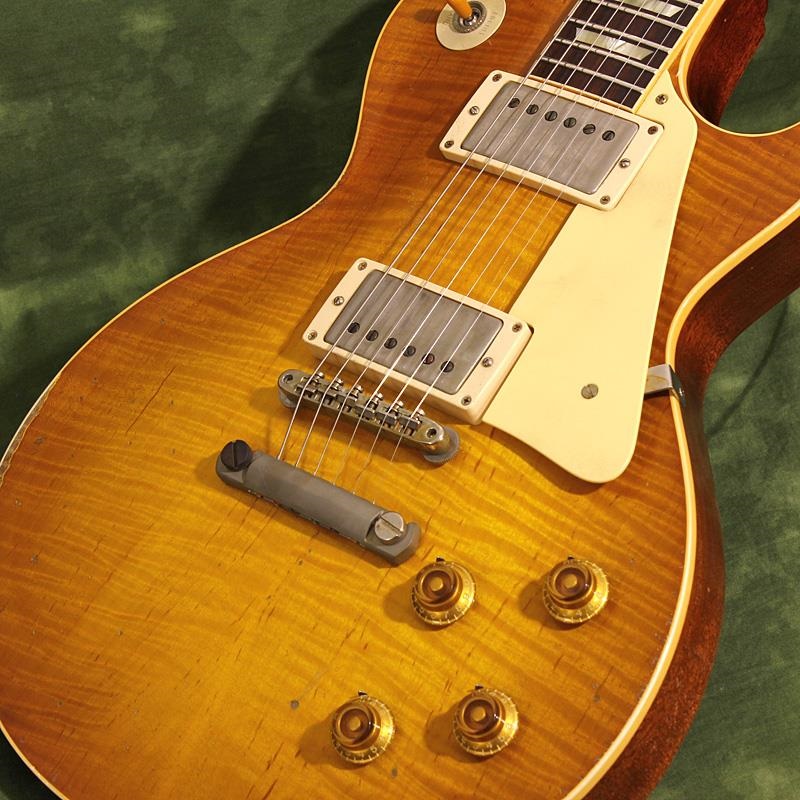 Gibson USED 中古 Murphy Lab 1959 Les Paul Standard Reissue Heavy Aged Double Dirty Lemon SN. 941575 画像4