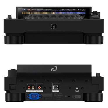 AlphaTheta CDJ-3000X + OYAIDEケーブル&DJ必需品アクセサリーSET【DJマルチプレーヤー】(アルファシータ) 画像2