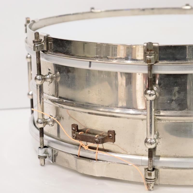 Ludwig VINTAGE 1930's No.17 Pioneer Metal Shell 14''×5'' 【委託品