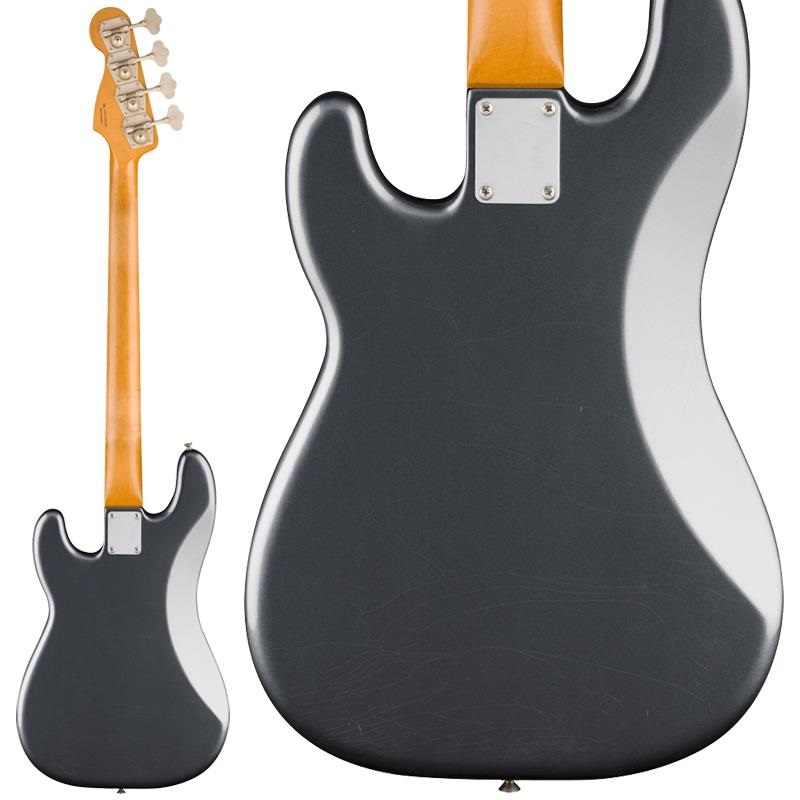 Fender MEX Limited Edition Limited Edition Vintera II Road Worn '60s Precision Bass (Charcoal Frost Metallic / Rosewood) 画像1
