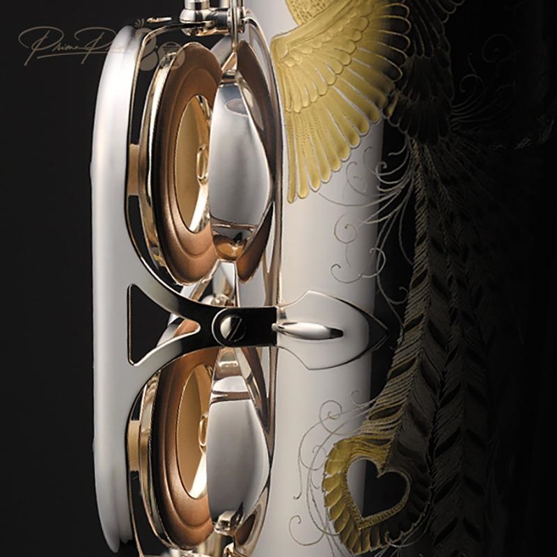 YANAGISAWA 【9月20日発売開始予定】【プリマ楽器創業80周年記念限定モデル】アルトサックス プリマ・ヤナギサワ 「孔雀の誇り」（Kujaku-no-Hokori）【調整&セットアップ後出荷】【5年間キーバランス調整無料】 画像6