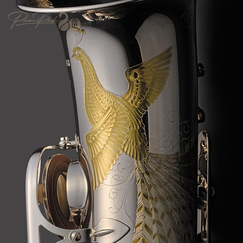 YANAGISAWA 【9月20日発売開始予定】【プリマ楽器創業80周年記念限定モデル】アルトサックス プリマ・ヤナギサワ 「孔雀の誇り」（Kujaku-no-Hokori）【調整&セットアップ後出荷】【5年間キーバランス調整無料】 画像7