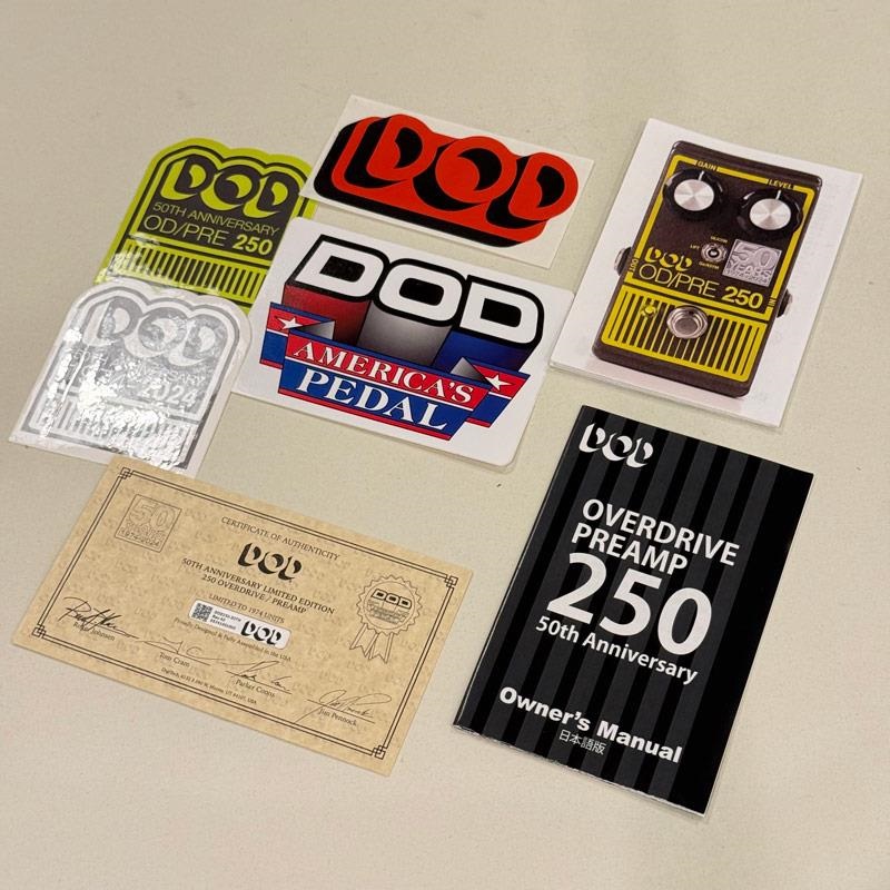 DOD USED 中古 Overdrive Preamp 250 50th Anniversary ｜イケベ楽器店