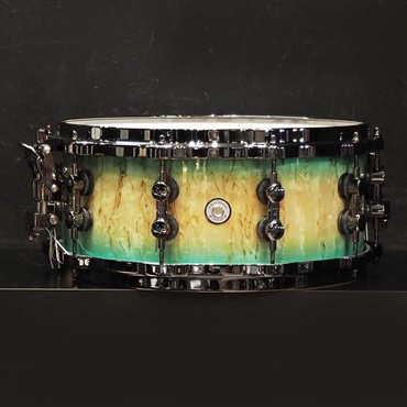 SONOR 【イケベ楽器店創業50周年記念モデル】SQ2 System Snare Drum - Maple Vintage 14x6 - Blue Burst on Scandinavian Birch 画像1