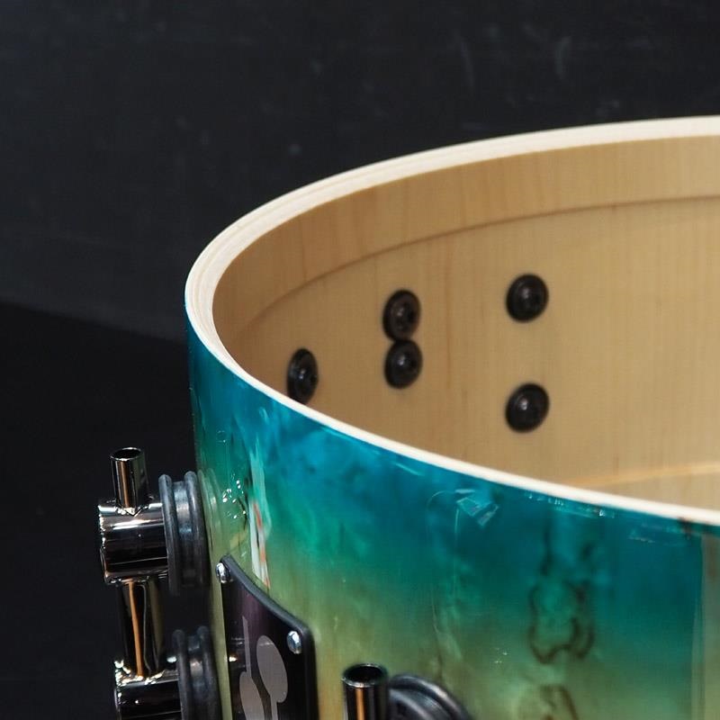 SONOR 【イケベ楽器店創業50周年記念モデル】SQ2 System Snare Drum - Maple Vintage 14x6 - Blue Burst on Scandinavian Birch 画像9