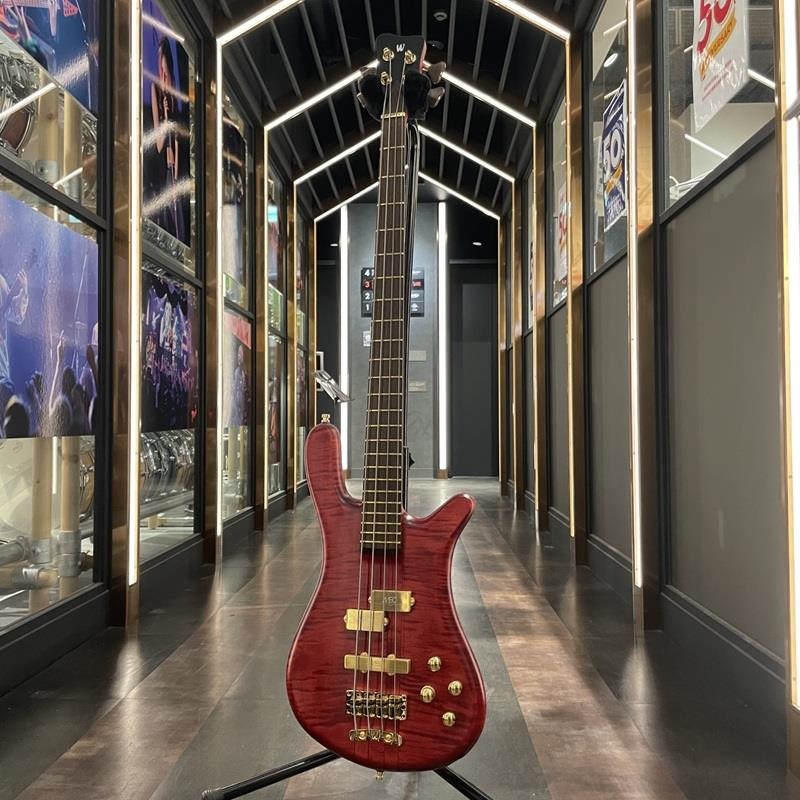 Warwick Custom Shop Streamer Stage I 4st (Burgundy Red Transparent