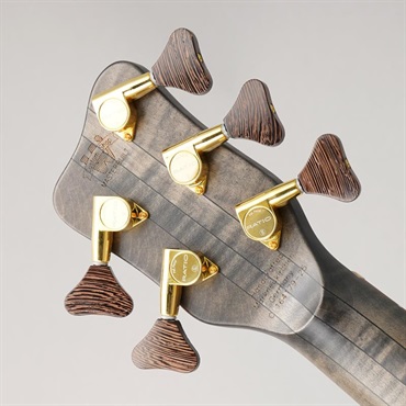 Warwick Custom Shop Streamer Stage I 5st (Nirvana Black Transparent Satin/Gold Hardware) 画像7