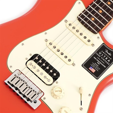 Fender USA American Ultra Luxe Vintage '60s Stratocaster HSS (Fiesta Red/Rosewood) 画像3