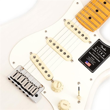 Fender USA American Ultra Luxe Vintage '50s Stratocaster (White Blonde/Maple) 【The Autumn Winter 2025 Campaign】 画像3