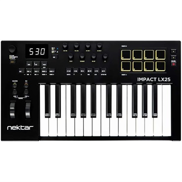 Nektar Technology Impact LX25 mk3  (ネクターテクノロジー)(USB・MIDIコントローラー)(エルエックスマーク3) 画像2