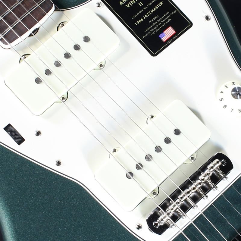 Fender USA American Vintage II 1966 Jazzmaster (Sherwood Green Metallic/Rosewood) 画像3