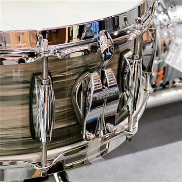 GRETSCH USED 中古品 GBNT-5514S-1CL 301 [Brooklyn Snare Drum 14×5.5 - Grey Oyster] 画像1