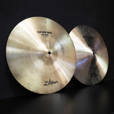 Zildjian USED 中古 80s A Zildjian New Beat HiHat 14 pair [Top:1036g/Bottom:1290g] 画像1