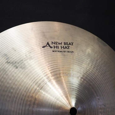 Zildjian USED 中古 A Zildjian New Beat HiHat 15 pair [Top:1212g/Bottom:1598g] 画像5