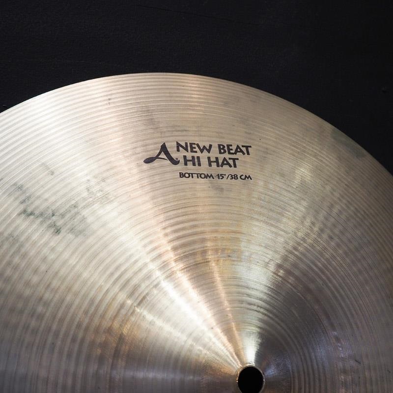 Zildjian USED 中古 A Zildjian New Beat HiHat 15 pair [Top:1212g/Bottom:1598g] 画像5