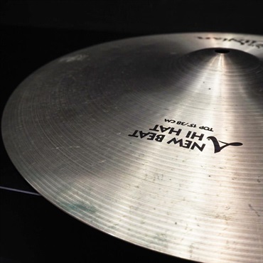 Zildjian USED 中古 A Zildjian New Beat HiHat 15 pair [Top:1212g/Bottom:1598g] 画像7
