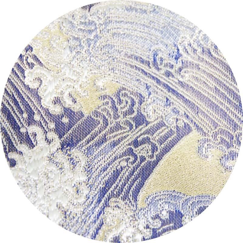 Daiking Corporation 西陣織りギターストラップ DGS-NKNG-60 金欄波頭柄 画像1