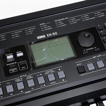 KORG 【Countdownセール】EK-50 (1台限定・メーカー再生アウトレット品超特価！) (2500110753707) コルグ ENTERTAINER KEYBOARD EK50 アレンジャーキーボード 画像4