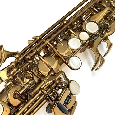 NAKAJIMA USED 中古 ナカジマ ソプラノサックス ダークラッカーモデル S/N:1xx2【前田 サラ氏放出品】【調整&セットアップ後出荷】【5年間キーバランス調整無料】 画像2