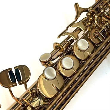 NAKAJIMA USED 中古 ナカジマ ソプラノサックス ダークラッカーモデル S/N:1xx2【前田 サラ氏放出品】【調整&セットアップ後出荷】【5年間キーバランス調整無料】 画像3