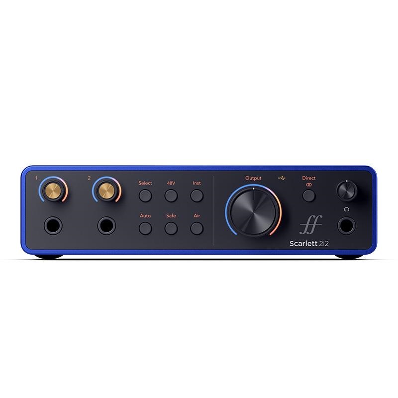 Focusrite 【Focusrite設立40周年記念数量限定モデル】Scarlett 2i2 4th Gen Anniversary Edition (フォーカスライト)(ISAブルー)(2in2out・USB-C オーディオインターフェイス) 画像1