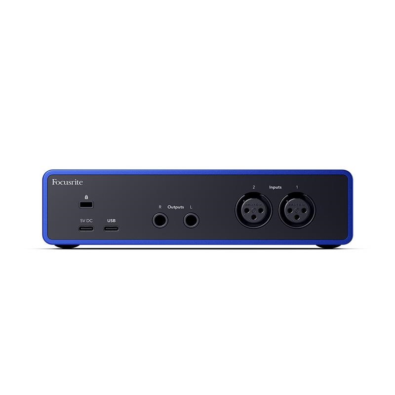 Focusrite 【Focusrite設立40周年記念数量限定モデル】Scarlett 2i2 4th Gen Anniversary Edition (フォーカスライト)(ISAブルー)(2in2out・USB-C オーディオインターフェイス) 画像3