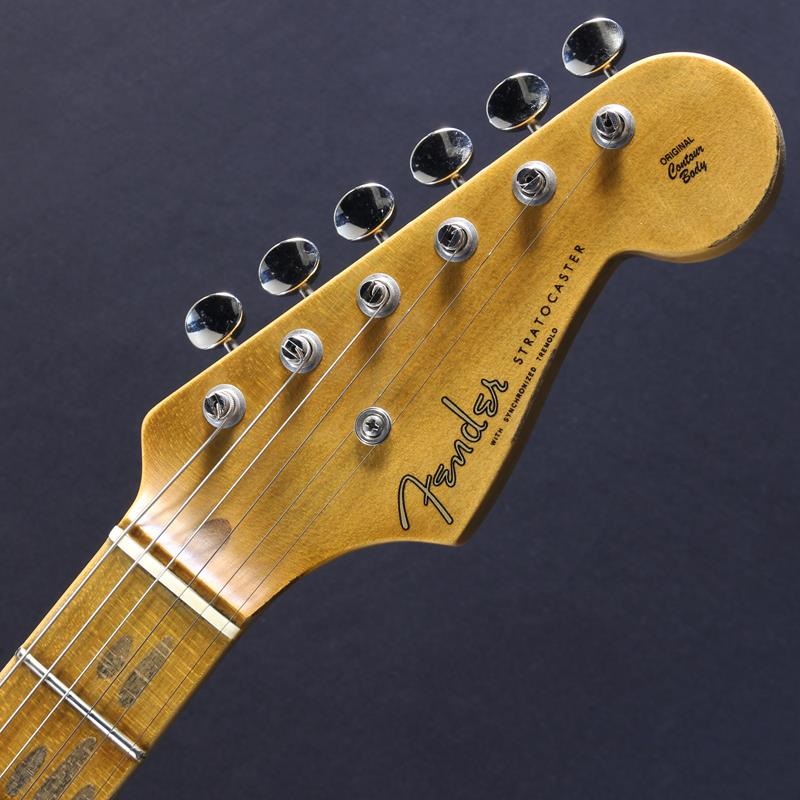 Fender Custom Shop USED 中古 2024 Limited Fat 1954 Stratocaster Relic w/Closet Classic Hardware (Wide-Fade 2 Tone Chocolate Sunburst) 画像4