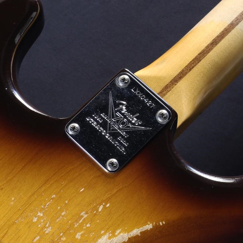 Fender Custom Shop USED 中古 2024 Limited Fat 1954 Stratocaster Relic w/Closet Classic Hardware (Wide-Fade 2 Tone Chocolate Sunburst) 画像7