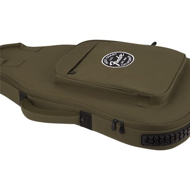 Fender USA 【クリスマスセール】 Troubadour Electric Guitar Gig Bag， Olive [0991512498] 画像5