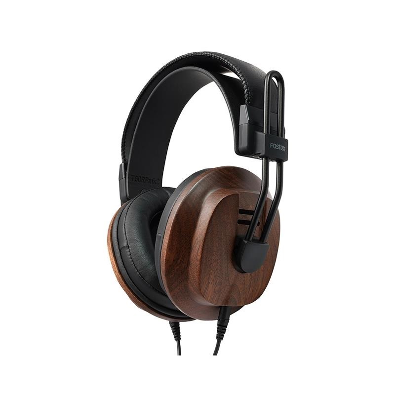 FOSTEX T60RPmk2(レコーデイング モニター ヘッドホン)（フォステクス）（黒胡桃無垢材ハウジング）（セミオープンダイナミック型） 画像1