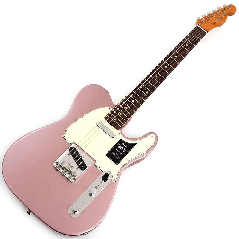 Fender MEX Limited Edition Vintera II Road Worn '60s Telecaster (Burgundy Mist Metallic/Rosewood) 画像1
